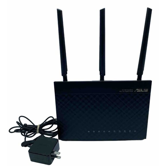 Asus RT-AC68U Dual Band AC1900 Wireless Wi-Fi Gigabit Internet Router With Box - Picture 6 of 13